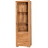 Biblioteca lemn stejar masiv Wild Oak