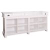 Bar lemn masiv 240 cm alb Alvin