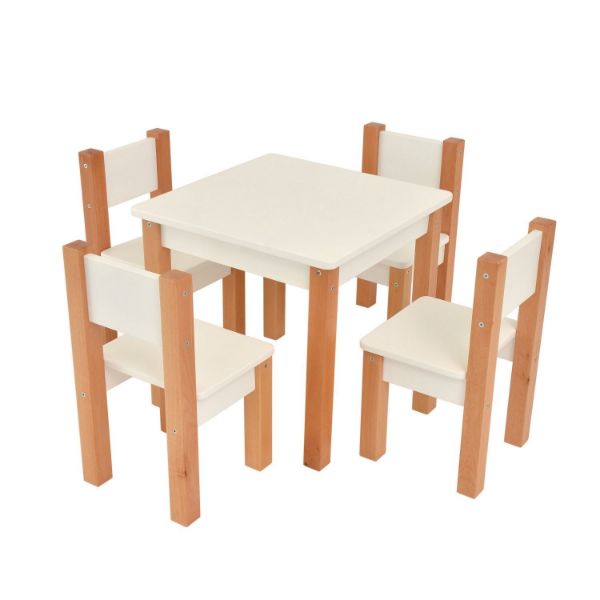 	Set scaune Mario alb