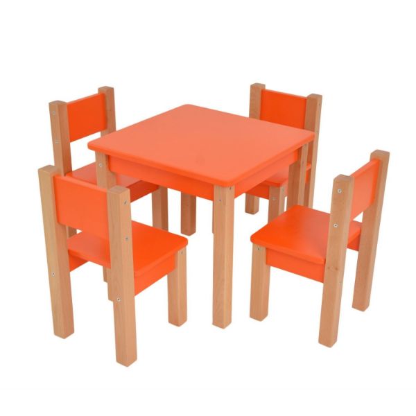 Set scaune Mario portocaliu