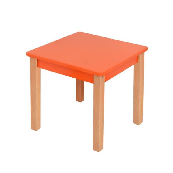	Set cu 1 masa si 4 scaune portocaliu Mario