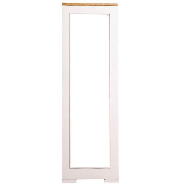 Oglinda inalta 60 x 197 cm alb antichizat/stejar Pure