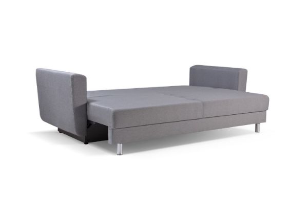 Canapea extensibila 3 locuri gri deschis Samara