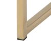 Masuta rotunda 80 cm auriu/verde Alisma