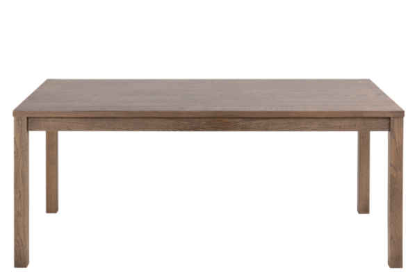 Masa dining dreptunghiulara fixa 180 cm stejar afumat Brenthwood