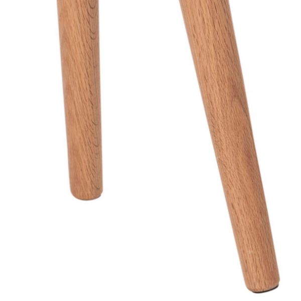 Noptiera cu 1 sertar negru/natur Mitra