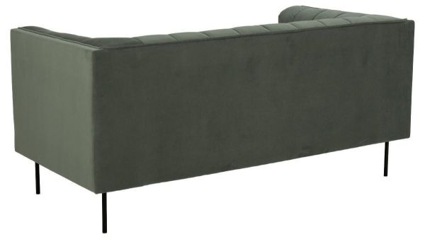 Canapea fixa 2 locuri XL verde olive Pasadena