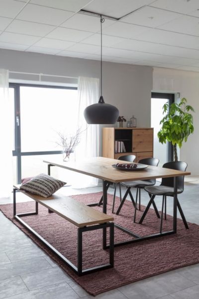 Banca dining 160 cm stejar salbatic Dalarna