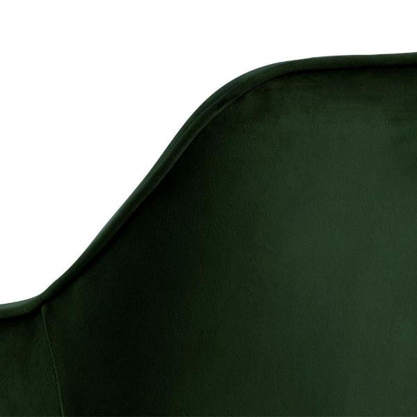 Scaun tapitat verde padure/natur Brooke