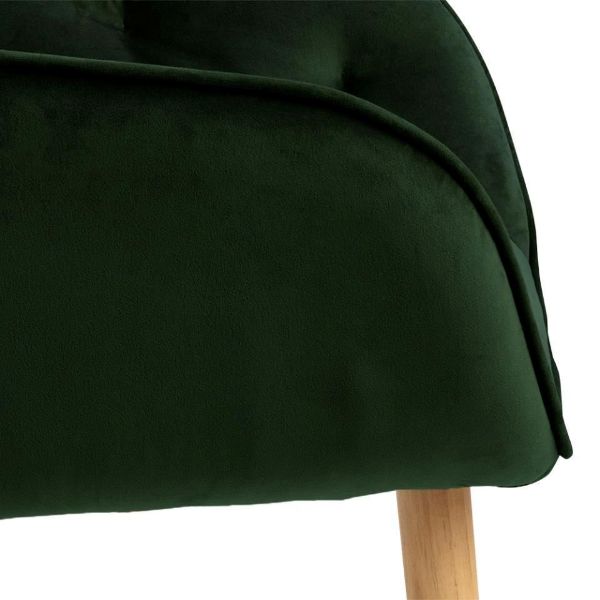 Scaun tapitat verde padure/natur Brooke