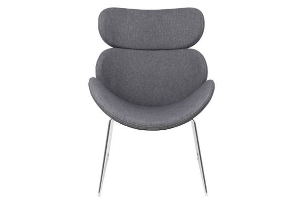 Fotoliu lounge gri deschis Cazar