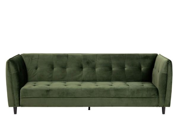 Canapea extensibila 3 locuri verde padure Jonna