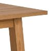 Masa dining 160 cm, lemn masiv, stejar salbatic Chara