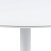 Masa dining rotunda 110 cm alb Ibiza