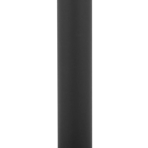 Masa inalta tip bar rotunda 80 cm negru Ibiza
