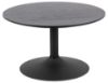 Masuta de cafea rotunda 70 cm negru Ibiza
