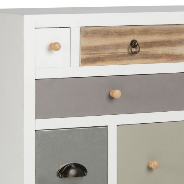 Comoda cu 13 sertare multicolor Thais