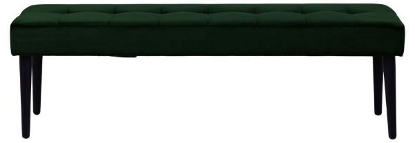 Banca tapitata 140 cm verde padure Glory