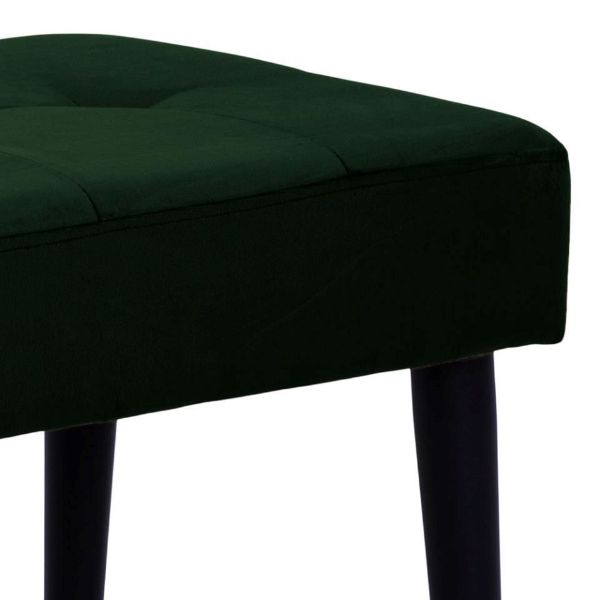 Banca tapitata 140 cm verde padure Glory