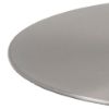 Masa dining rotunda marmura 105 cm alb/crom Corby