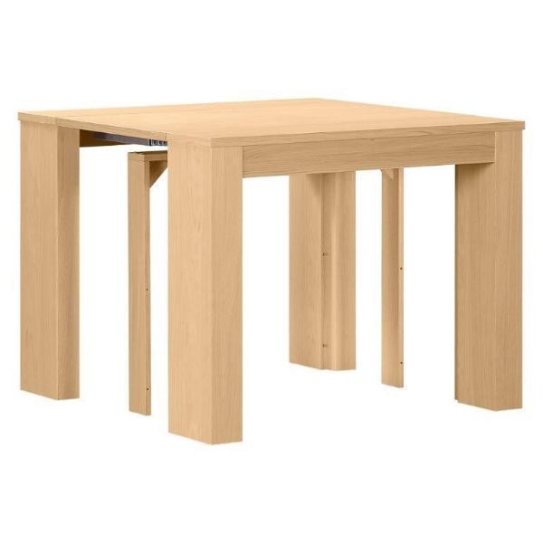Consola/masa dining extensibila stejar natur Peninsule