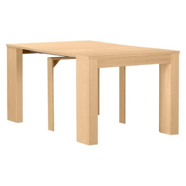 Consola/masa dining extensibila stejar natur Peninsule