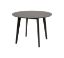 Masa dining fixa rotunda 105 cm negru Roxby