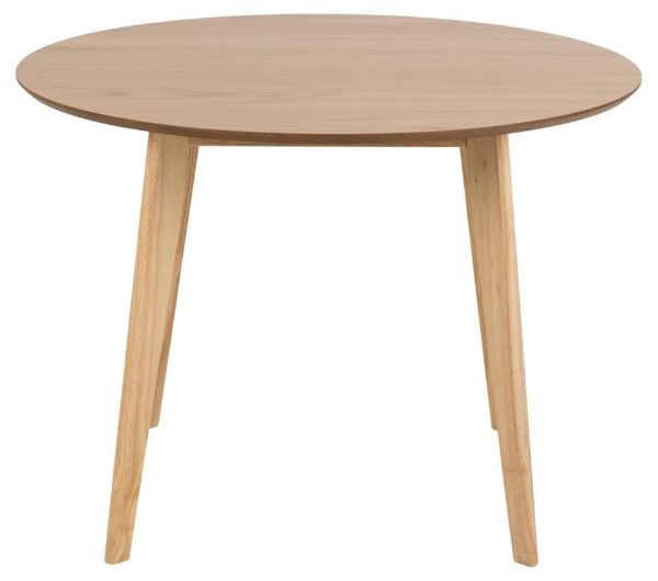 Masa dining fixa rotunda 105 cm natur Roxby