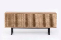 Bufet cu 3 usi decor Diamond stejar Ramden