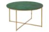 Masuta rotunda 80 cm auriu/verde Alisma