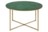 Masuta rotunda 80 cm auriu/verde Alisma