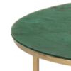 Masuta rotunda 80 cm auriu/verde Alisma