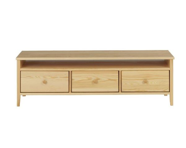 Comoda TV cu 3 sertare pin natur Colorado