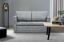 Canapea extensibila 2 locuri gri deschis Bella Lux