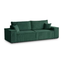 Canapea extensibila 3 locuri verde Prada