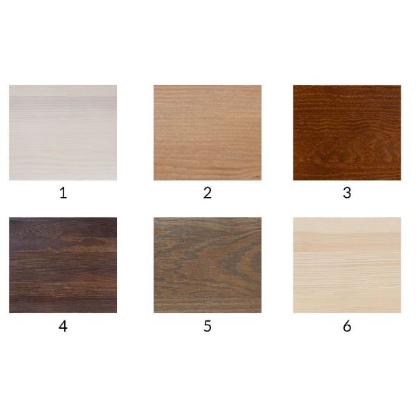 Pat lemn masiv cu somiera 90 x 200 cm natur Florenta
