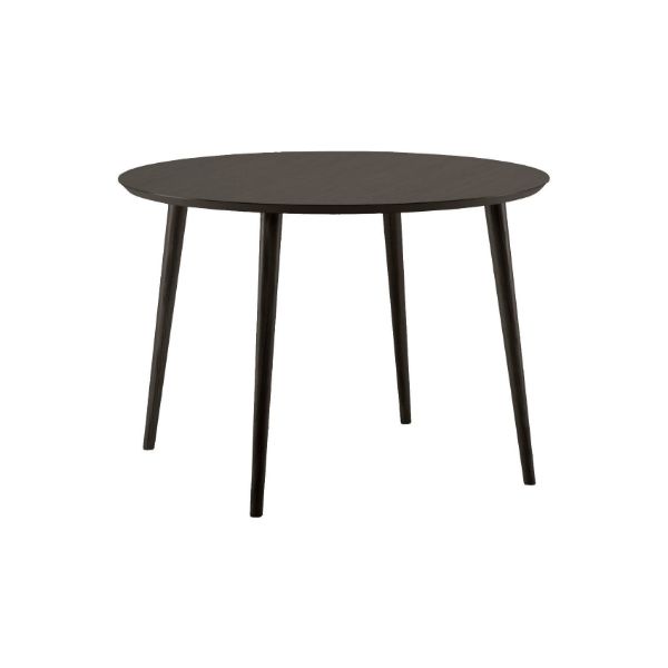 Masa dining rotunda 100 cm stejar afumat Clody
