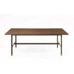 Masa dining fixa 200 cm nuc/negru Turgend
