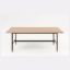 Masa dining fixa 200 cm stejar/negru Turgend