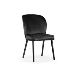 Scaun tapitat negru Aniel Pro