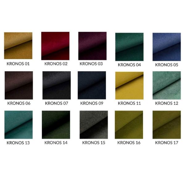 Canapea fixa 3 locuri, picioare lemn, textil negru, Valentino