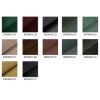 Canapea fixa 3 locuri, picioare lemn, textil negru, Valentino