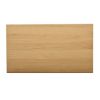 Masa dining fixa 160 cm alb/natur Cristina