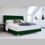 Pat tapitat boxspring 180 x 200 cm verde Anaida