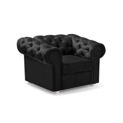 Fotoliu negru Valentino