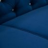Coltar extensibil dreapta albastru inchis Versace