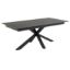 Masa dining extensibila 200/240 cm negru Heaven