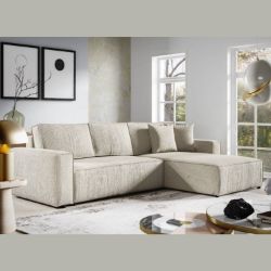 Coltar extensibil dreapta crem deschis Poso