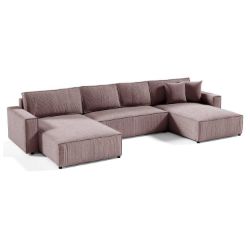 	Coltar extensibil forma U roz Poso