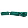 Set de canapele 3-2-1 turcoaz Valentino